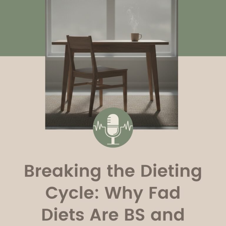 Breaking the Dieting Cycle: Why Fad Diets Are BS and What to Do Instead